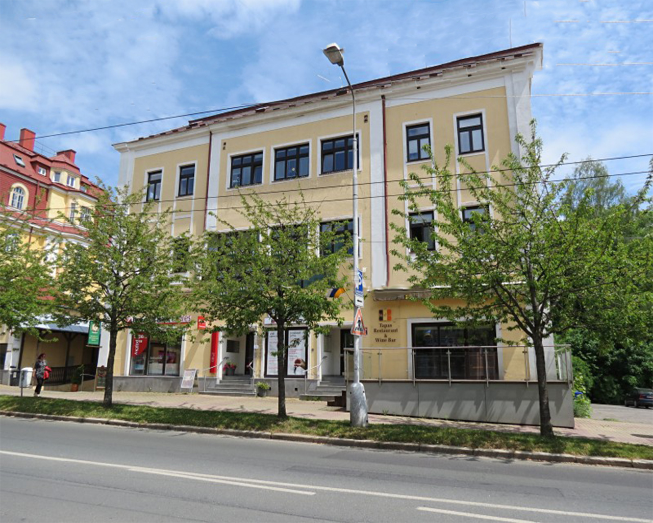 Административно-коммерческий центр (763 м2) в г.Марианске Лазне (Западная Чехия) на ул.Главни тржида