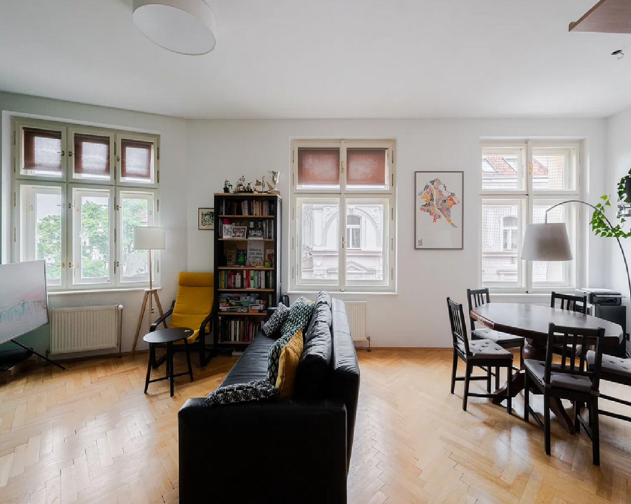 Светлая квартира 3+КК (83 м2) в Праге 10 (Вршовице) на ул.Черноморжска